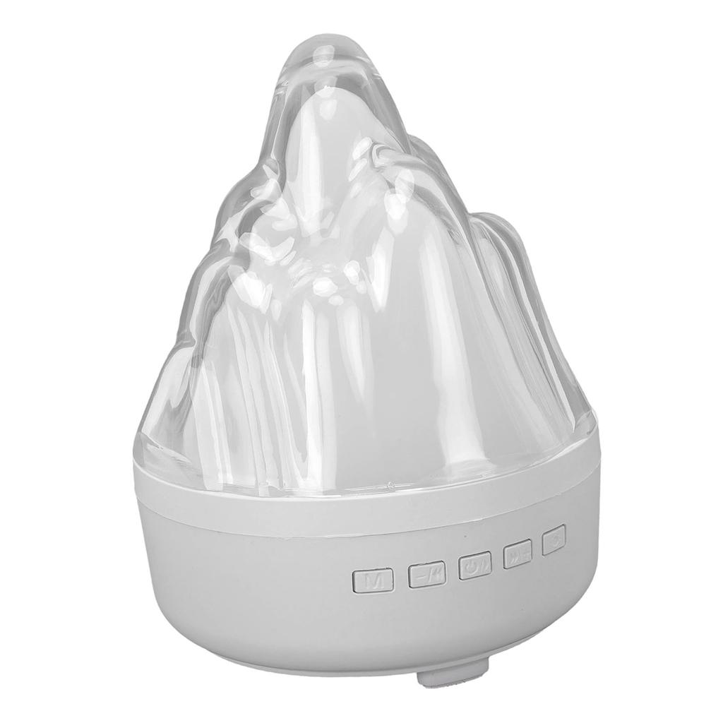 Mountain Shape Speaker Night Light, USB Powered Brightness Small Bedside Wireless Speaker with Excellent Bass for Bedroom Living