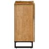 VidaXL Buffet 90x34x75 Cm Solid Raw Mango Wood, Storage Furniture, Kitchen Storage Furniture, Cupboard, Furniture 377574