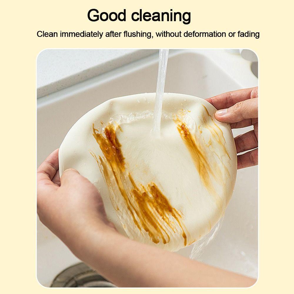 Round Container Lid Covers Reusable Stretch Lids for Leftover Food Fruit Bowls Cups Jars