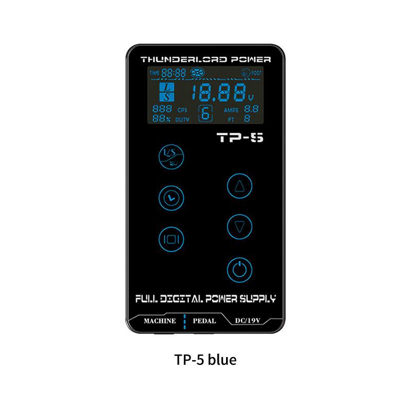 TP-5Tattoo Power Supply Tatuagem For Tattoo Machines Touch Screen Source Digital LCD Makeup Dual Tattoo Power