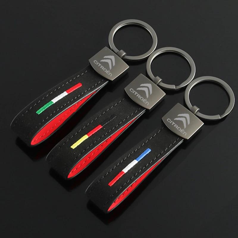 AAMD1 -Car Keyring for Citroen C3 C4 C2 C5 C1 Berlingo Jumper Grand Picasso C4L Saxo Xsara DS3 Elysee Key Chain Keychain Pendant Gift