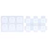 2pcs Resin Jewelry DIY Cat Claw Resin Casting Mould Durable White Silicone Keycaps Silicone Cute Keycap Mould Gamer