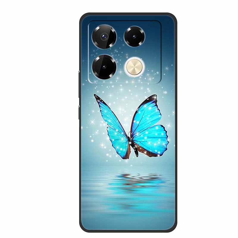 

Case For Infinix Note 40 Pro 4G TPU Soft Silicone Back Cover for Infinix Note40 Phone Cases X6850 X6853 Original Colorful Capa -Infinix Note 40