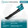 Yofidra 2000W Electric Blower 6 Gears Adjustable Cordless Leaf Blower Clean Fallen Leaves Dust Snow Tool For Makita 18V Battery