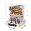 Wooden Craft Doll Houses Home Bedroom Decor DIY Miniature Dollhouse Kit Creative Room Wooden Doll House for Gift