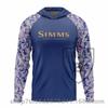 Mens Quick-Dry Fishing Hoodie UPF 50 Sun Protection Long Sleeve Shirt Camo Print Breathable Outdoor Apparel