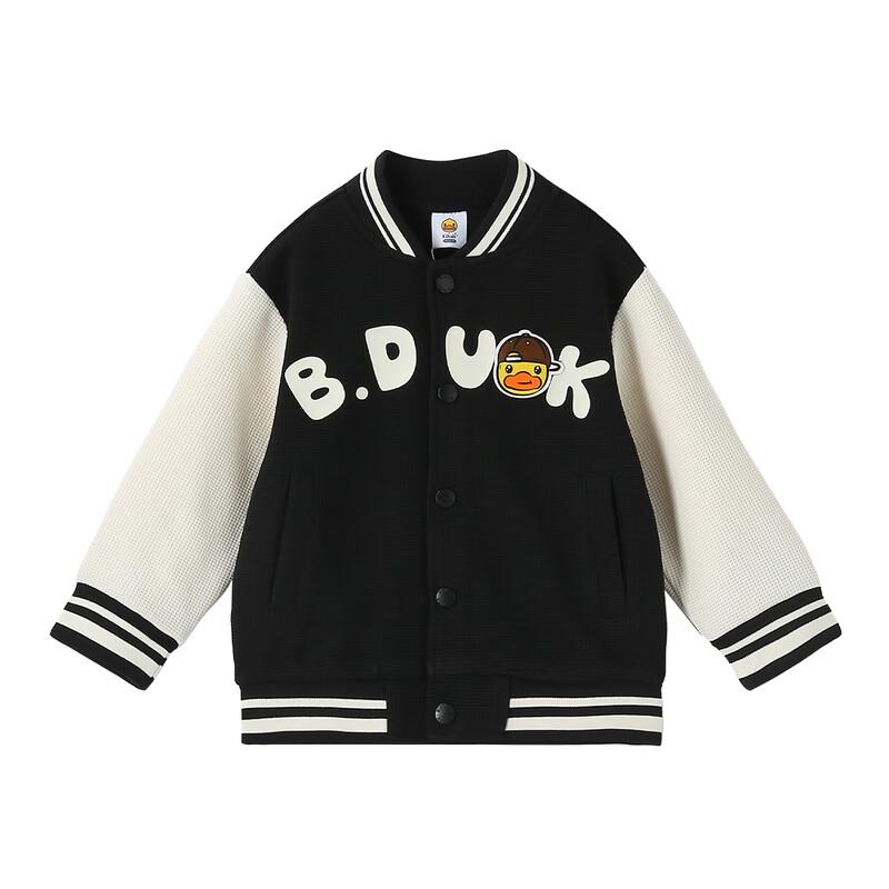 B.Duck Kids Cartoon Baseball Jacket 120
