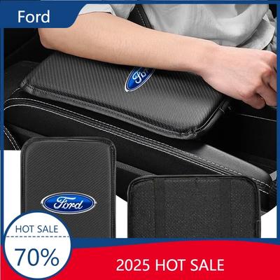 Focus Hot For Ford New Fashion Center Console Comfort Armrest Pad Cover Armrest Cushion For Ford Focus ST Ranger Mondeo Kugo Eco