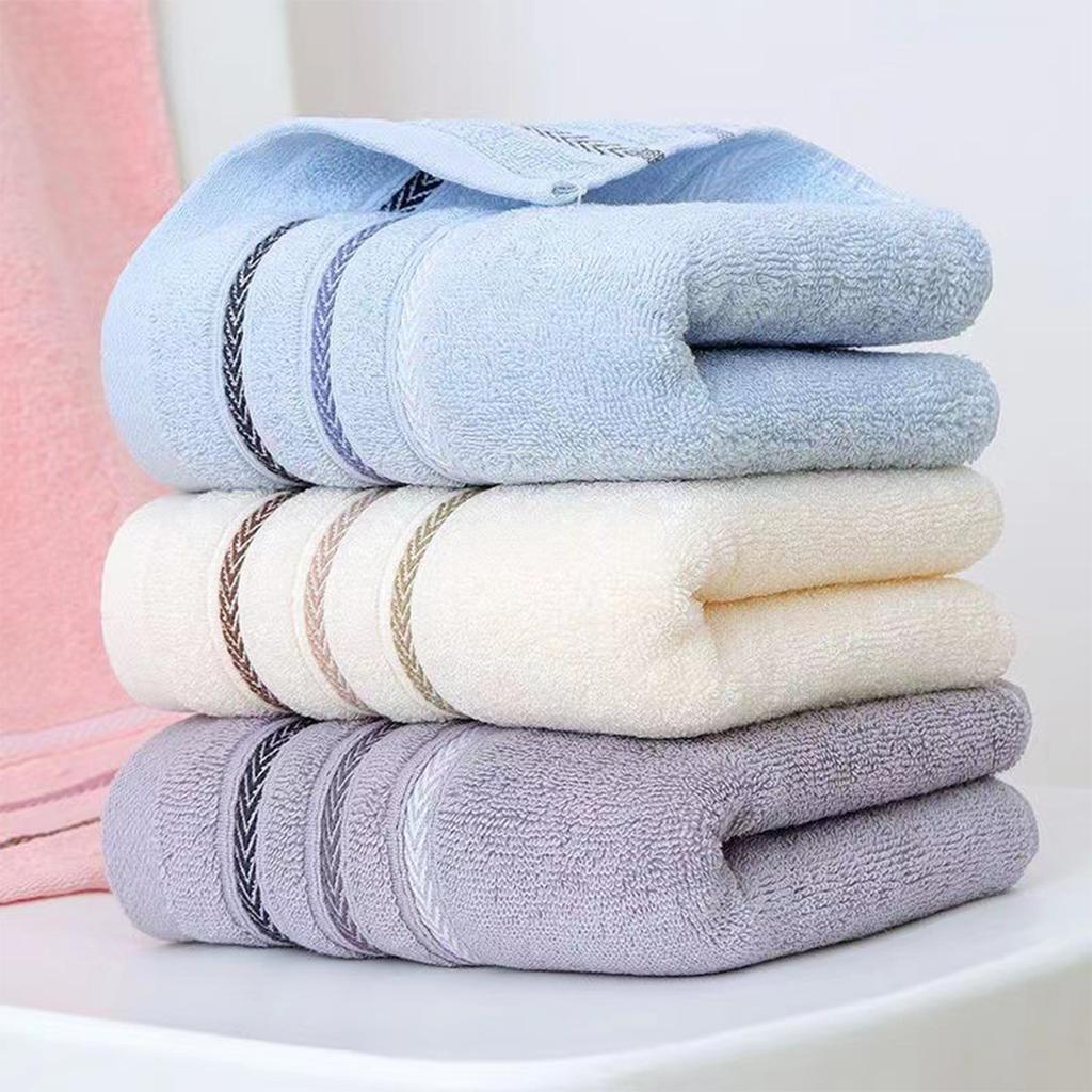 New Cotton Towels For Adult Soft Water Absorbent Washing Bath Towels Thick Towels Cotton Washing Bath Towels Household Towels