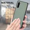 For Samsung Galaxy A36 5G Case Carbon Fiber Texture PU+PC+TPU Phone Back Cover