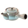Mino Ware Teapot Light Blue Brown Gradient Strainer 320ml Made Japan SYK010