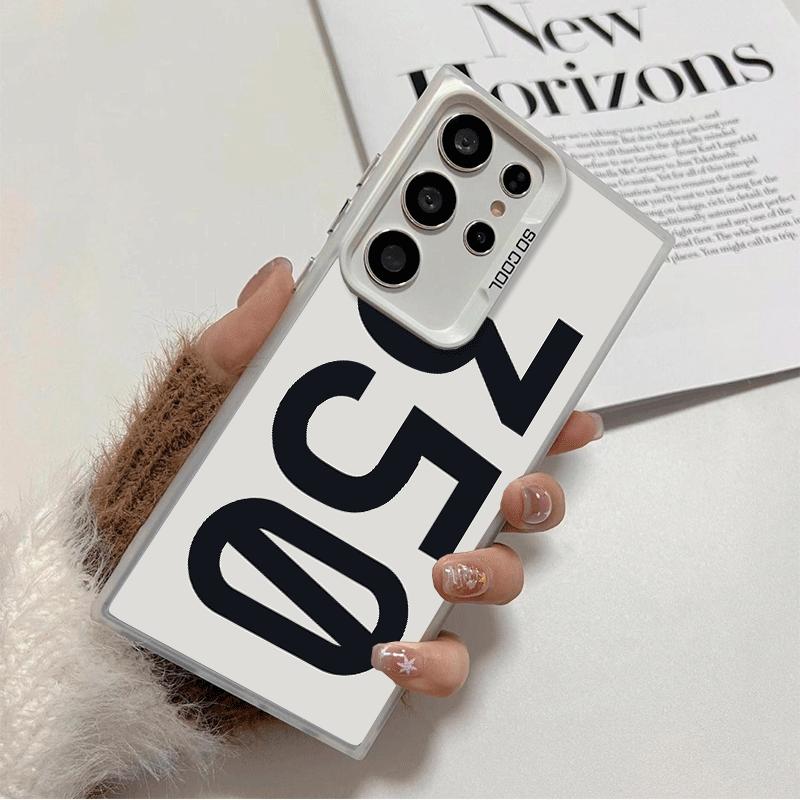 

350 700 Fashion Design Shockproof Phone Case for Samsung Galaxy S26 Edge S25 Ultra S24 FE S23 Plus S21 Cover Anti Fall Fundas Samsung S25 Plus