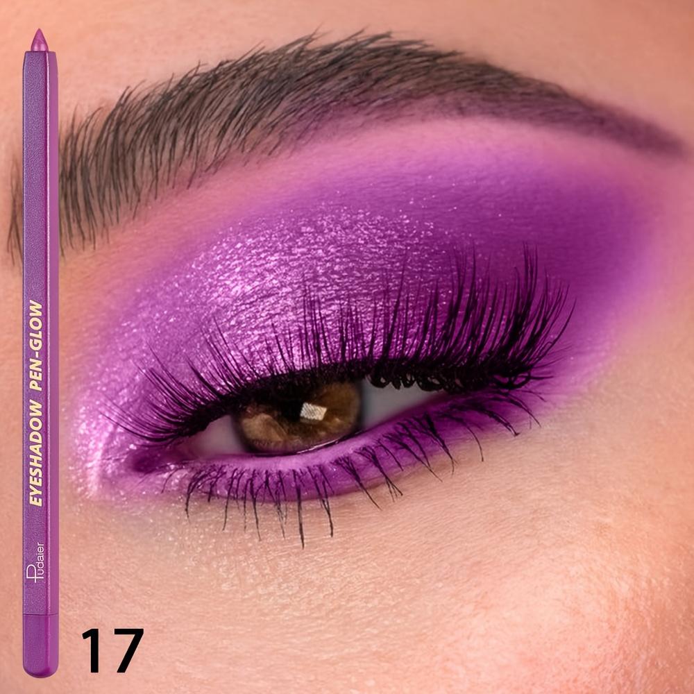 

Набор теней-карандашей Pudaier из 19 цветов, Стойкие водостойкие матовые и мерцающие оттенки, Легко растушевываются и наносятся, Универсальный макияж для начинающих и вечеринок