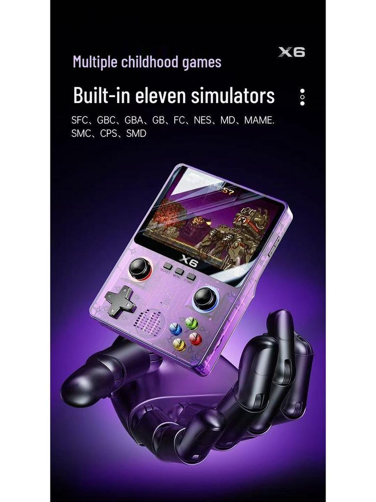 2025 Open Source Handheld-Spielkonsole mit 11 vorinstallierten Simulatoren und Tausenden von Spielen - Perfektes Geschenk für Freunde
