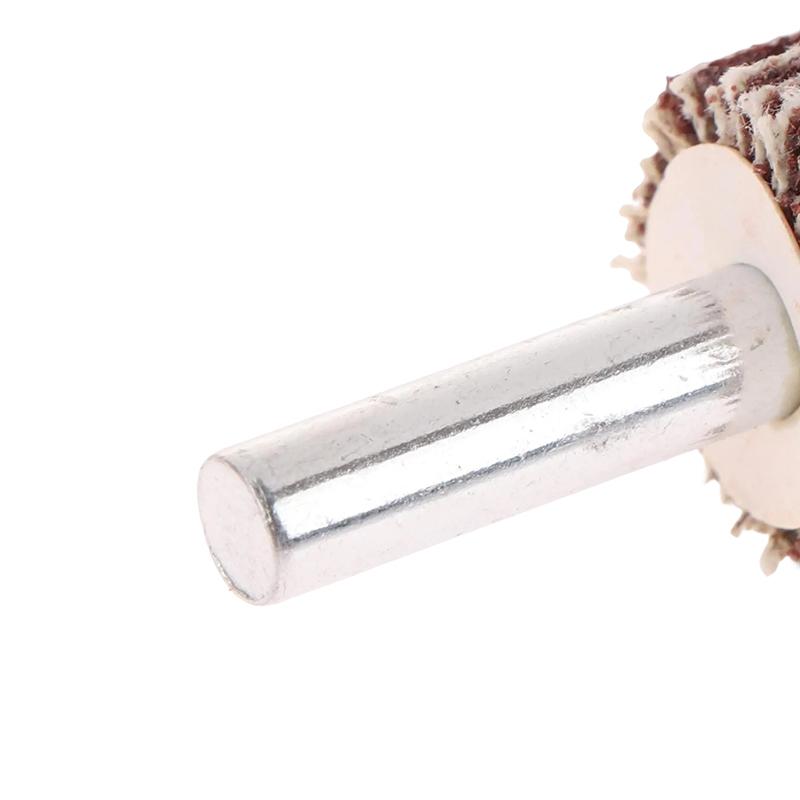 3Pcs 80 Grits Alumina Particles Flap Wheel Sanding Paper Flap Wheel For Removing Rust Deburring Grinding Polishing Flat