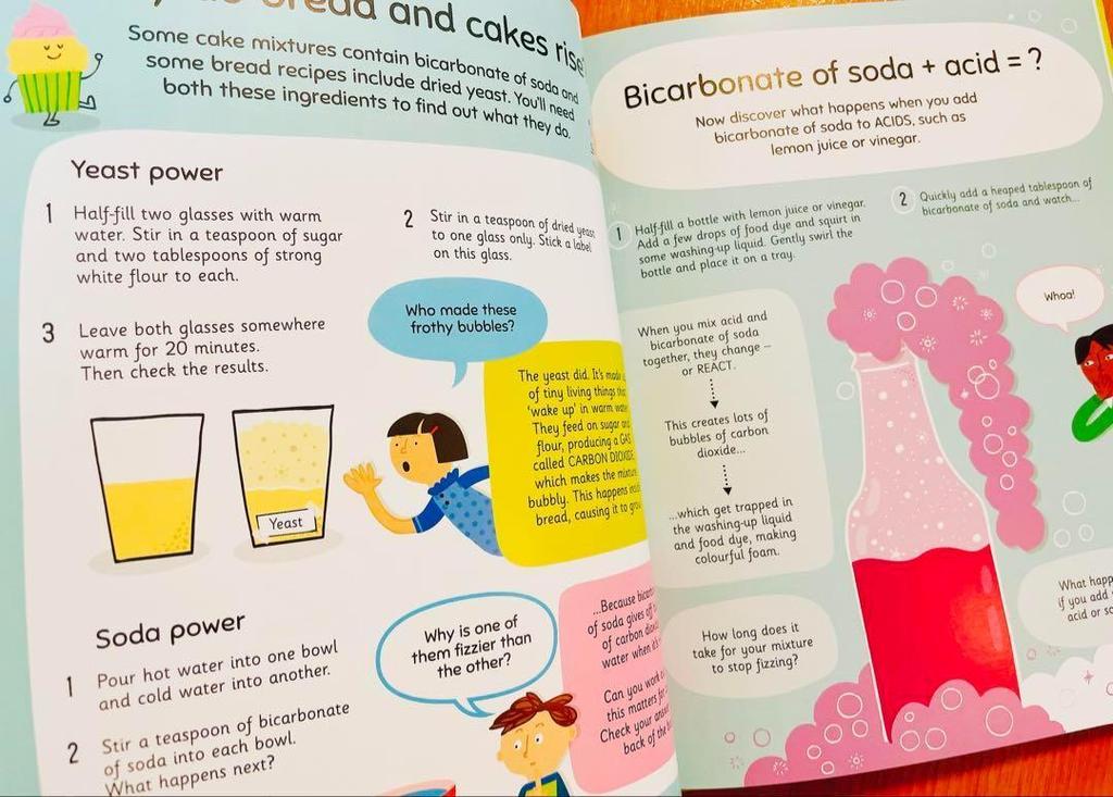 [USED] English Picture Book Usborne Science Experiments English Book STEM