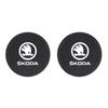 2pc Car Water Cup Coaster Universal Auto Anti Slip Cup RT39 Pad Holder Accessories For Skoda Rapid Octavia A5 RS Kodiaq Fabia A7 2022
