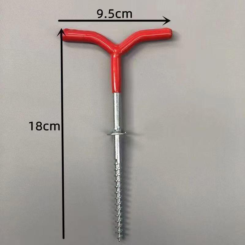 

Ice Fishing Ground Spikes: Hole Punching & Tent Fixing Tool