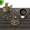 Hollow Out Camel Incense Burner Alloy Sandalwood Censer Vintage Stick Holder  Home Decoration