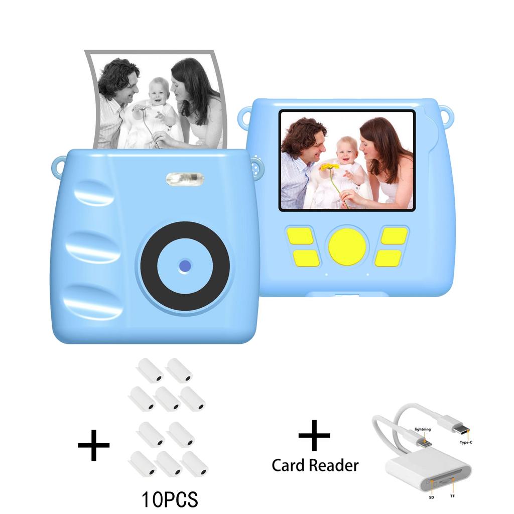 HD Camera Prints for Children Children Instant Camera Camera With Photo Printing Photocamera Digital Cameras New Year Gift