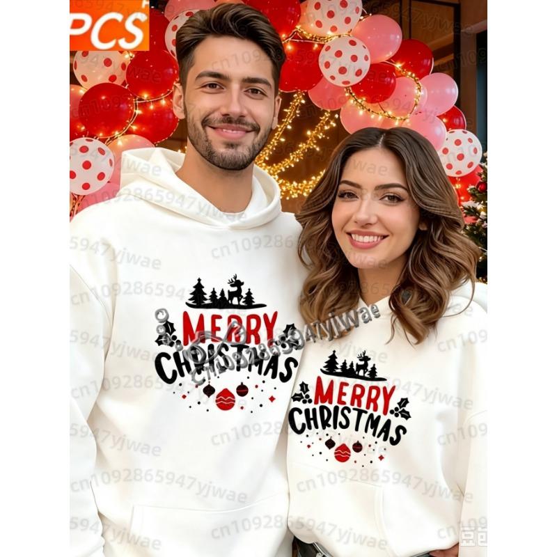 26 winter Funny Christmas hoodies for Men Santa Claus men women Streetwear Loose Sweatshirt Merry Christmas Holiday hoodies