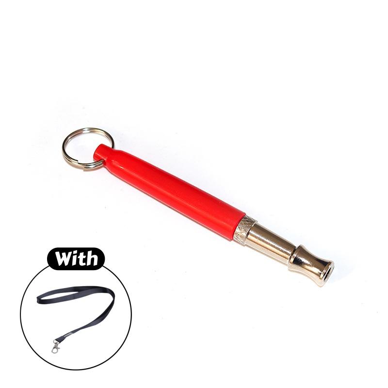 Train Ultrasonic Dog Whistle with Adjustable Frequency – Stainless Steel Training Whistle for Recall & Behavior Correction