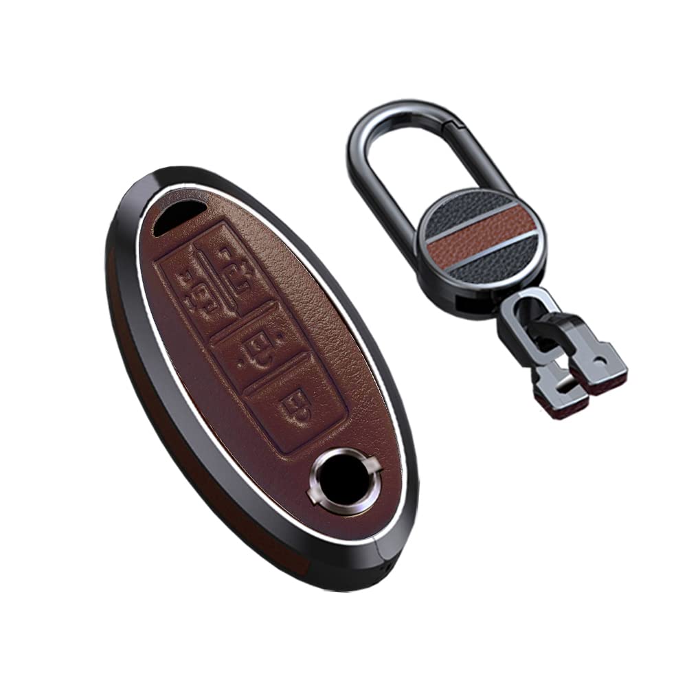

Sanrily Key Case for Nissan, Key Holder, Key Cover, Key Protection, Compatible with Nissan, Compatible with car genuine