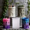 Silicone Planter Molds Castles Shape Crafting Mold for Making Decorative Plant Containers Resin Pieces and Small Holders