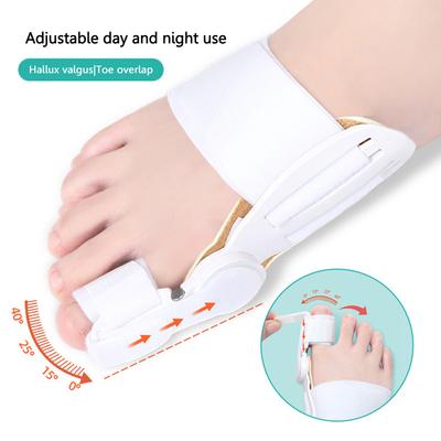 Unisex pomůcka na hallux valgus zmírňuje bolest, přenosná, ortézy na hallux valgus, otočná, nastavitelná, pro každodenní nošení, pro zásoby pro nohy