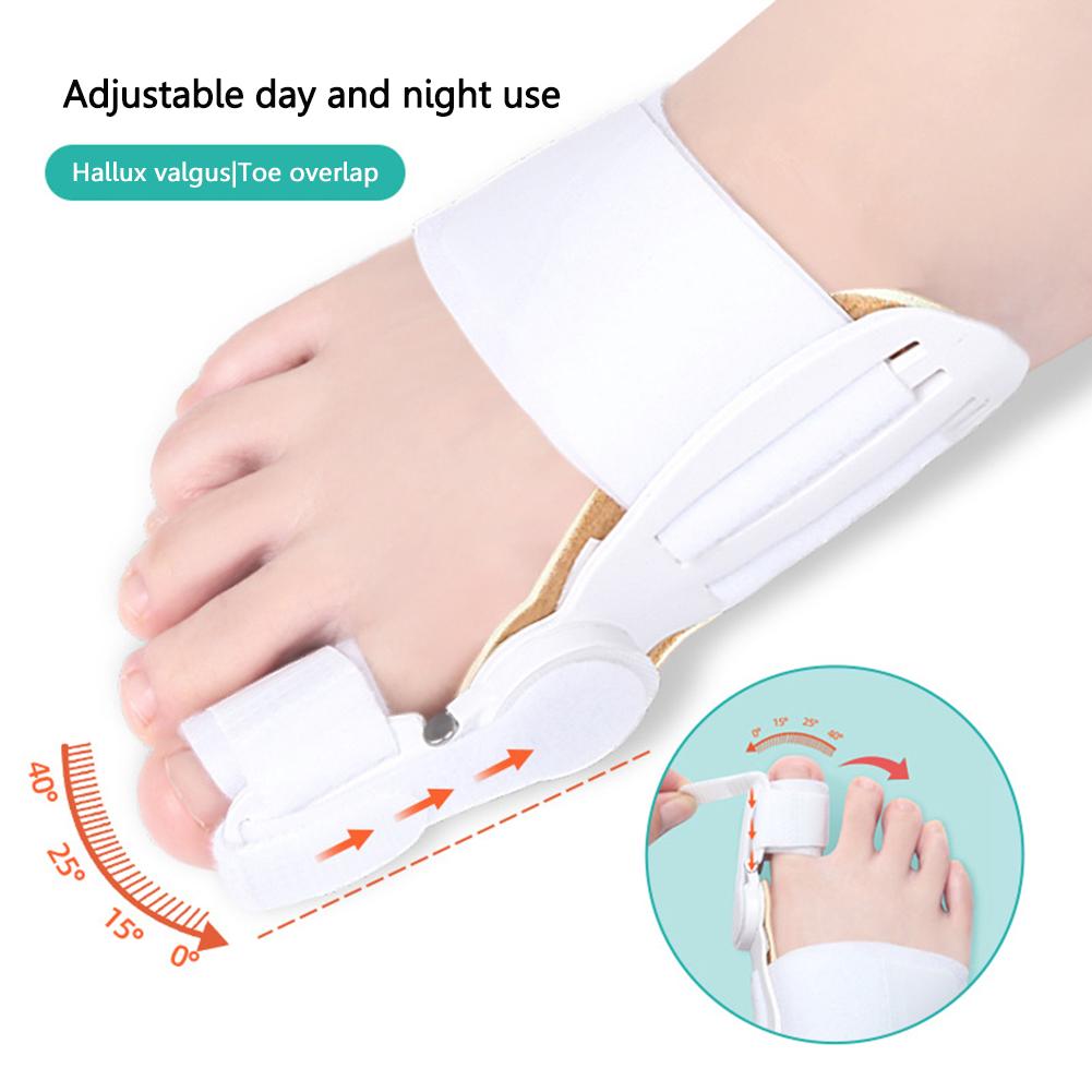 Unisex Hallux Valgus Appliance Relieve Pain Portable Foot Hallux Valgus Braces Rotatable Adjustable Daily Wear for Foot Supplies