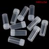 100Pcs 5Ml Plastic Test Tubes Screw Cap Bottles For School Chemistry Supplies