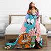 The Amazing World Of Gumballs Soft Warm Blanket  Child Plush Throw Blanket Pattern Couch Chair Flannel Bedspread Sofa Bed Cover