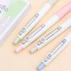 4PCS Ergonomic Pens for Exam Writing Smooth 0.5mm Tip Dark Ink School Office Supplies Night Visibility Design