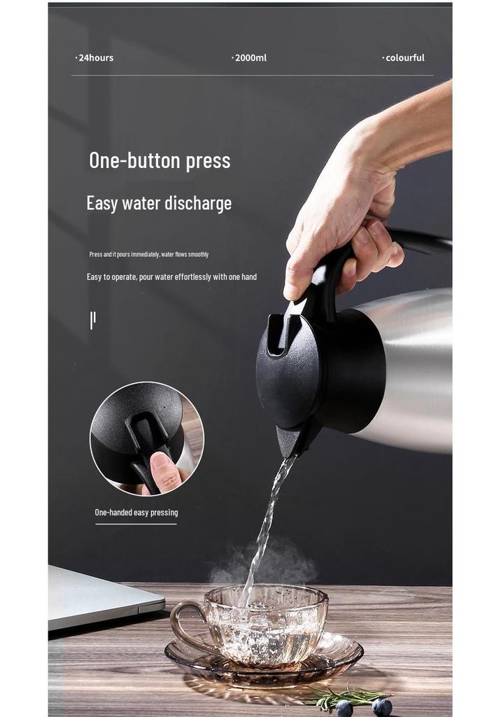 High-End Stainless Steel Double-Layer Vacuum Insulated Thermos Flask with Gift Box