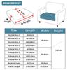 Water Resist Sofa Seat Cushion Cover Jacquard Chair Cover Stretch Machine Washable Removable Sofa Slipcover Home Use Couch Protector 1pc
