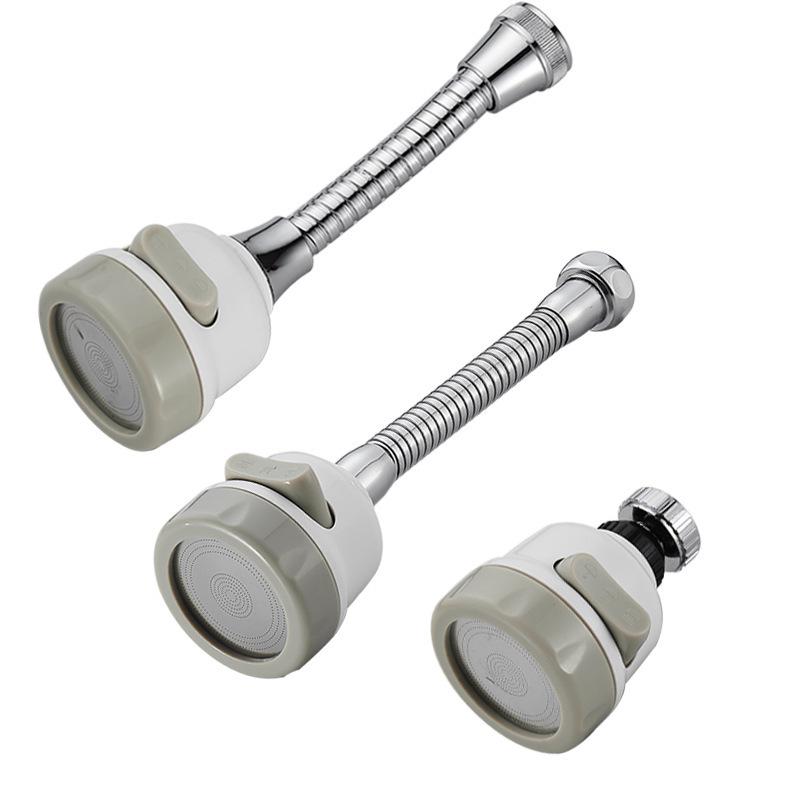 Universal Kitchen Faucet Aerator & Anti-Splash Shower Head with Filter