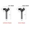 6mm 1/4 Shank Router Bit T-Slot Slotting Cutter New Hole Opener  Woodworking