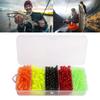 250Pcs Fishing Inline Spinner Rig Lures Making Supply Trout Fishing Beads Lures Tackle Stacked Fishing Beads Set