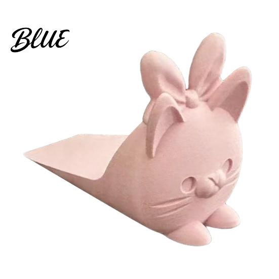 Thick Material Doorstop Wedge Molded Door Cute Stoppers 3D Printed Cat Stopper Stable Non-Slip Windproof Anti-Collision for Home Floor