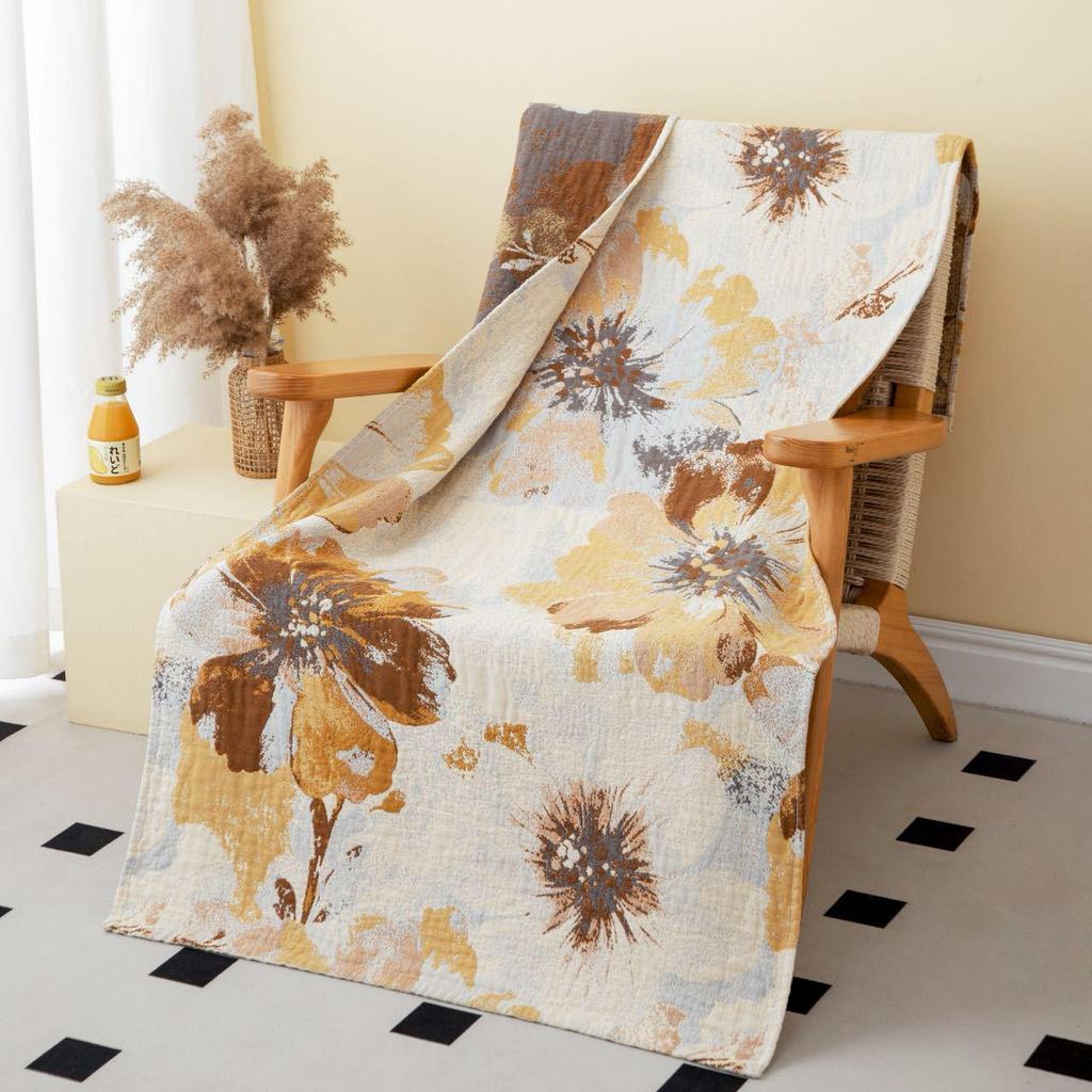 New Soft Ethnic Style Sun God Cotton Bath Towel - Skin-friendly & Absorbent