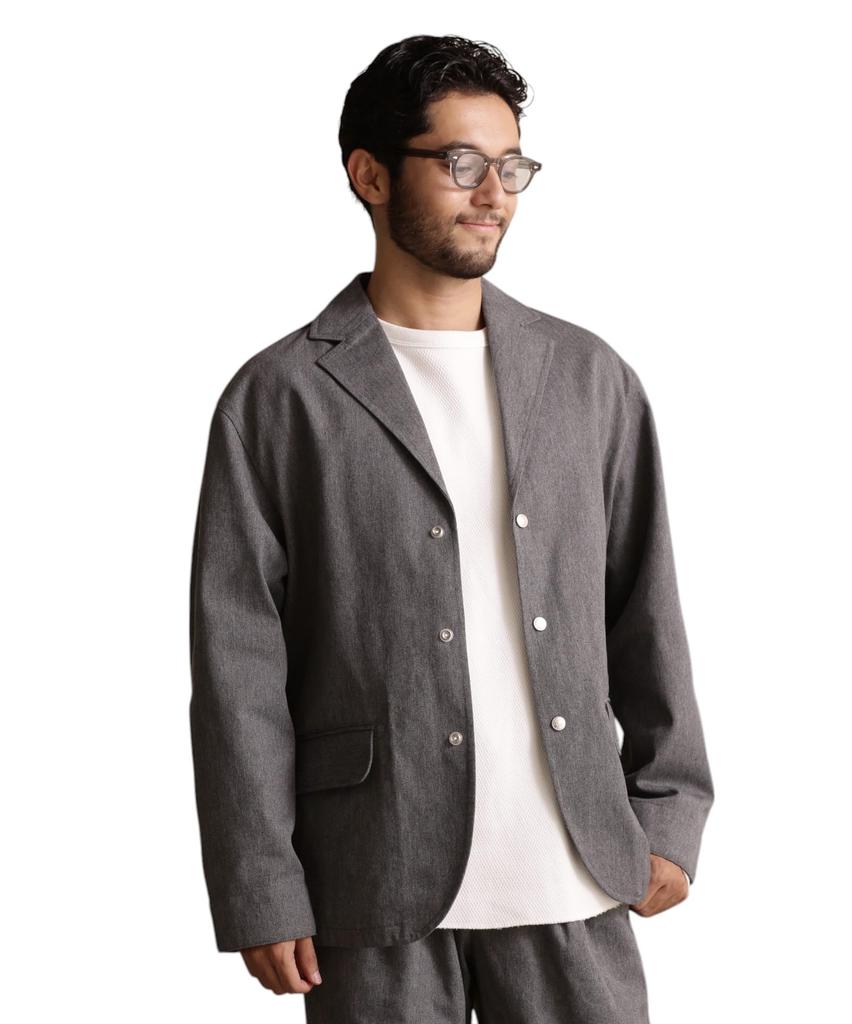 Schott TC 3B Size JACKET, Men's 3-Button Jacket, 2XL, Gray, 782-5952002