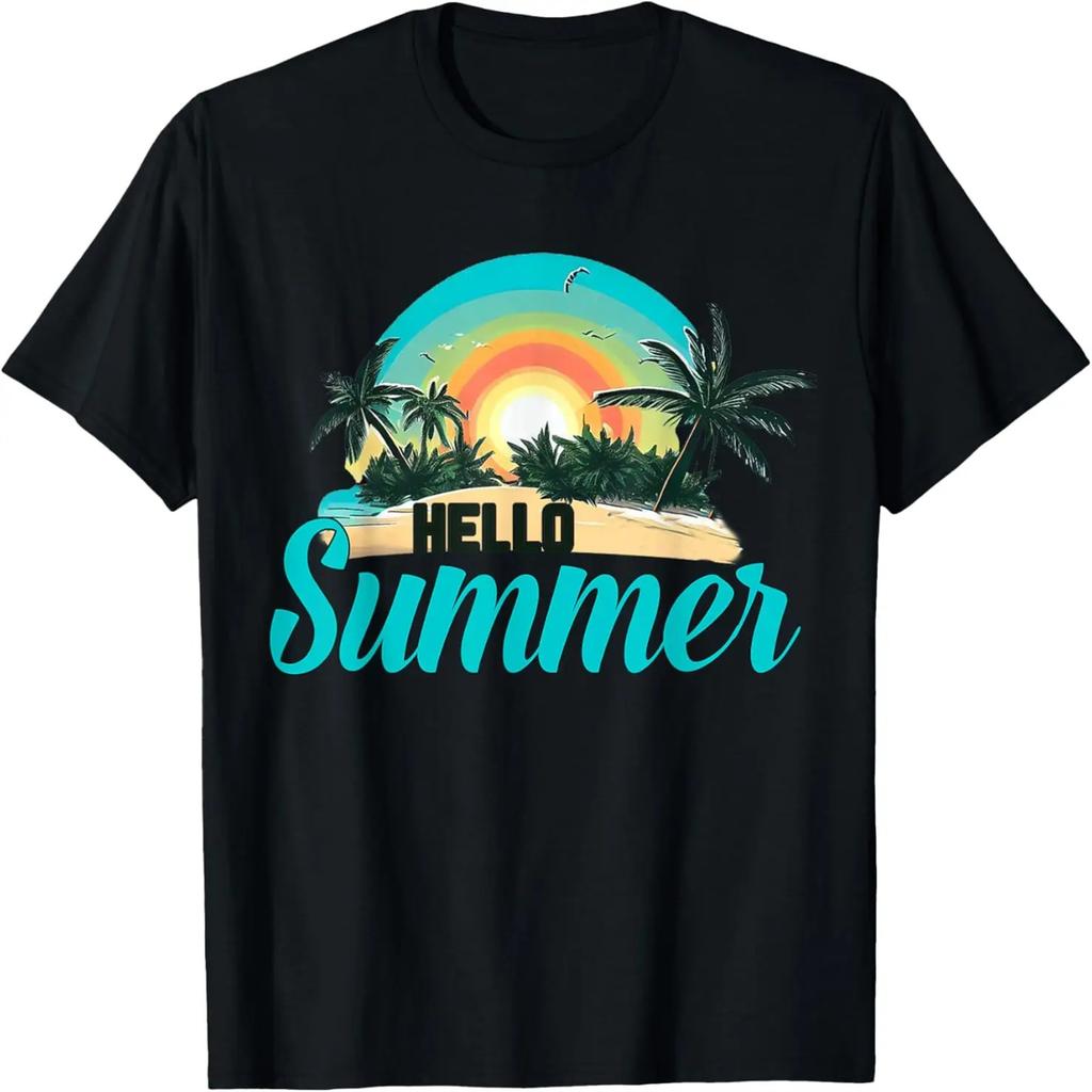 o Summer Beach Graphic T-Shirt