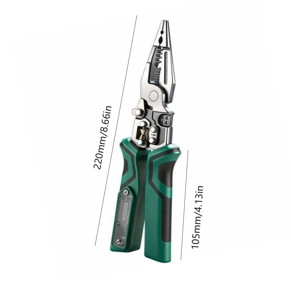 Digital Display Wire Stripping Pliers Multifunctional Cable Stripping Pliers  Hand Tool