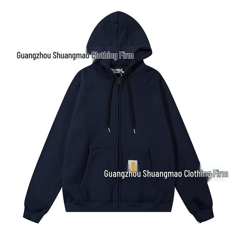 Carhartt Europe Kaha Classic Bestickter Lockerer Unisex Fleece Hoodie