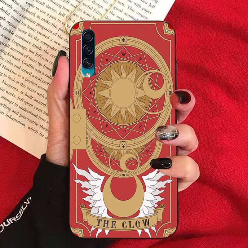 Card Captor Sakura Handyhülle für Samsung S20 lite S21 S10 S9 plus für Redmi Note8 9pro für Huawei Y6 Hülle
