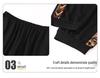 Woodpecker Autumn Sportswear Set for Middle-Aged Women – Fashionable Plus Size Two-Piece for Spring & Fall