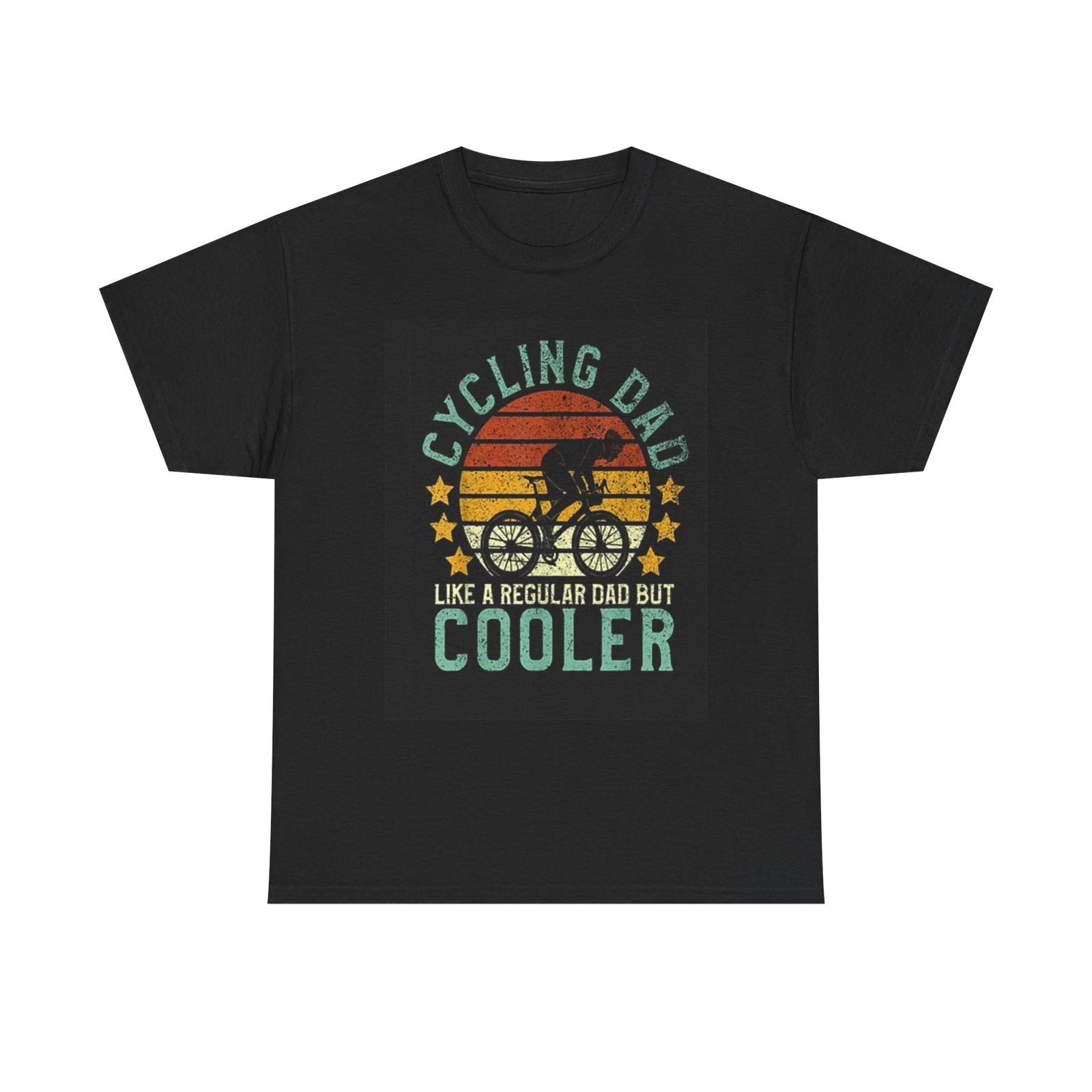 Men s and Women s T-shirts Cycling Dad L