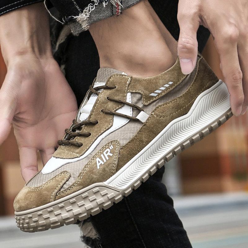 Nové Jarní Prodyšné Trendy Síťované Sportovní Pánské Boty Všestranné Ležérní Letní Běžecké Táta Boty
