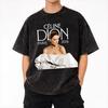 Dions Paris 2026 Tour Opraná Trička Streetwear Hip Hop Móda Tričko Pánské Dámské 100% Bavlna Oversize