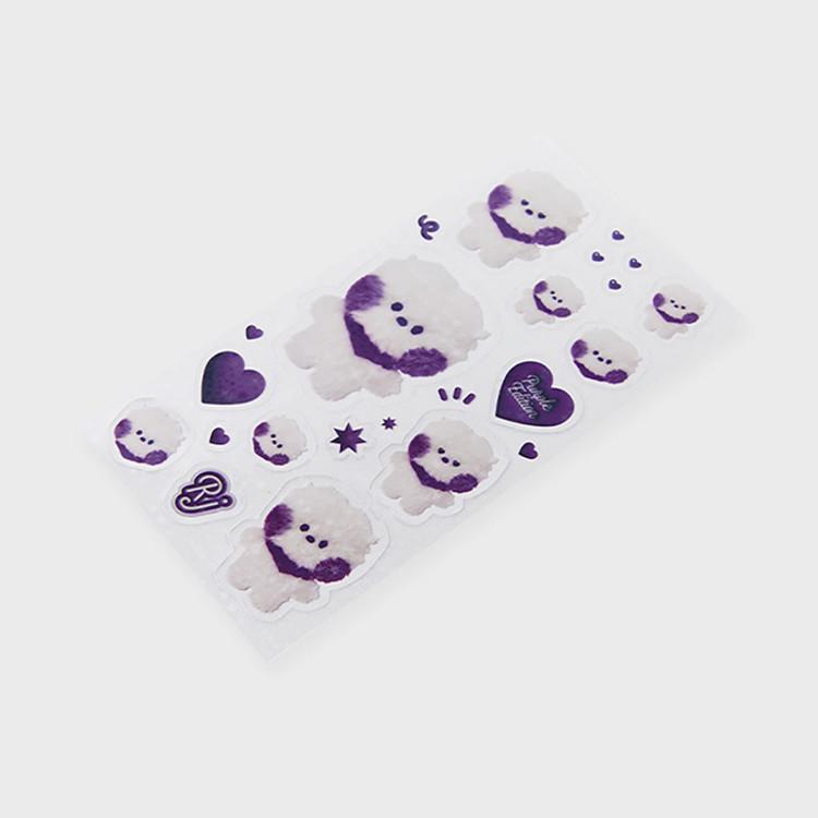Line Friends BT21 RJ Purple of Wish Edition Minini Sticker